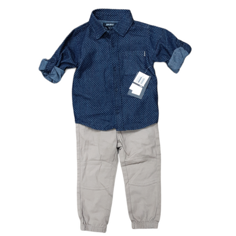 NWT 2pc Outfit- DKNY- 24m